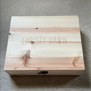 Christy Dawn cedar box